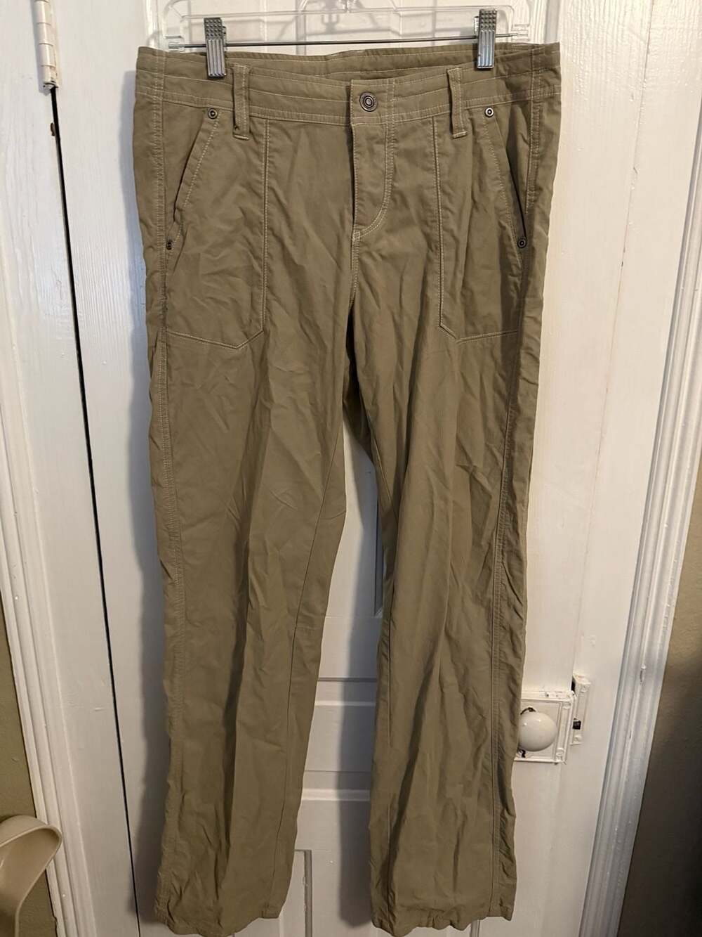 KÜHL Women's Hiking Pants Tan Stretch Outdoor Trousers 10